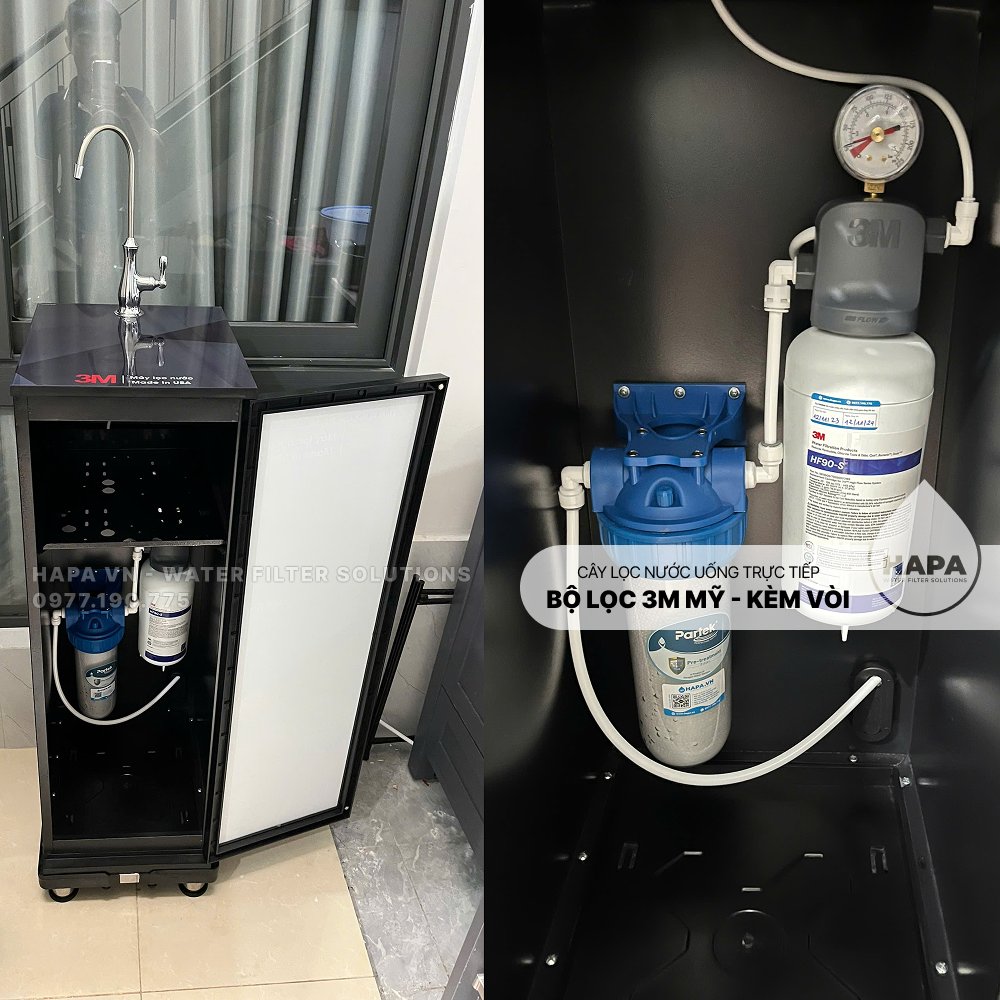 Lắp đặt Cây Lọc Nước Uống 3M ICE140-S Không Dùng Điện - Bộ lọc nhập khẩu Mỹ tại Hà Nội - 1