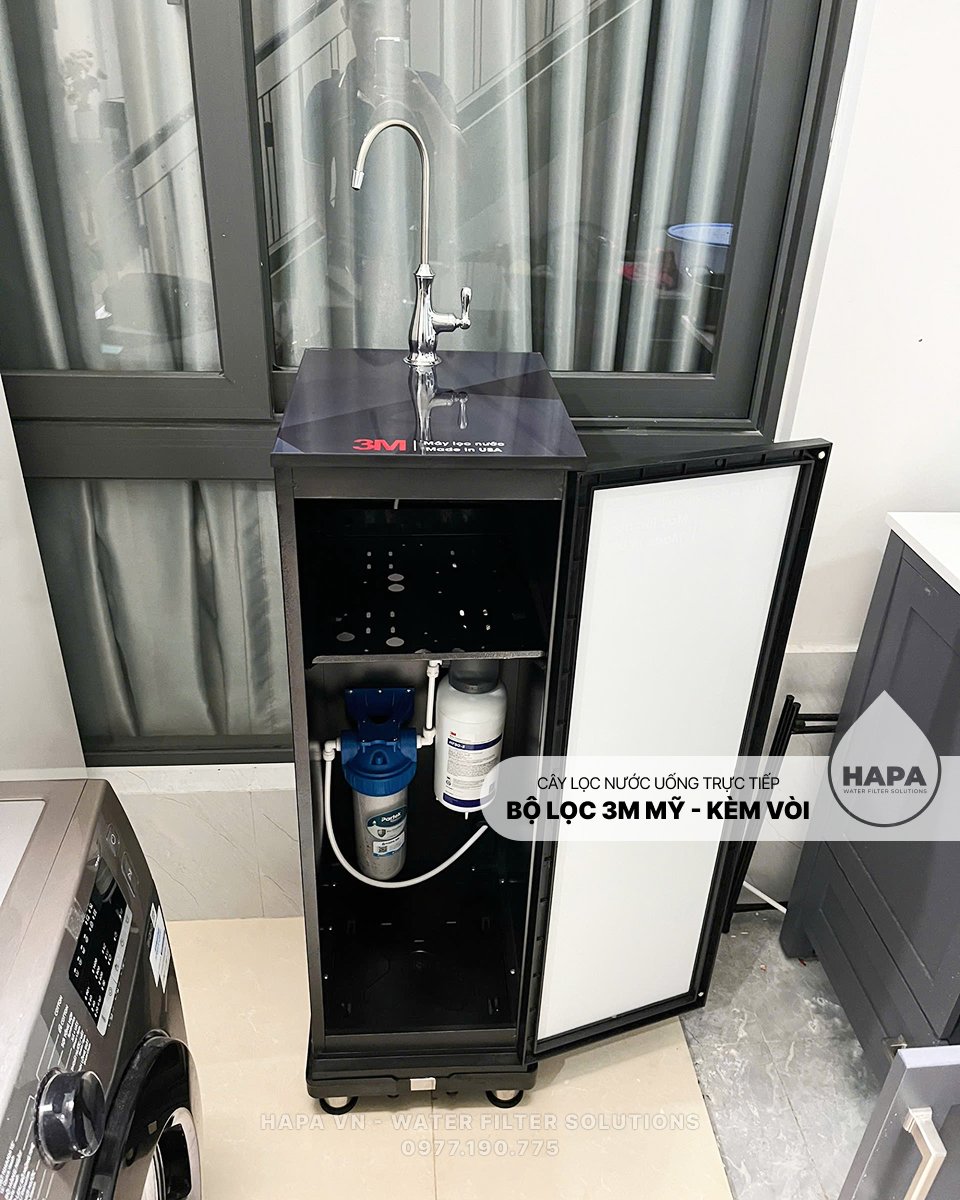 Lắp đặt Cây Lọc Nước Uống 3M ICE140-S Không Dùng Điện - Bộ lọc nhập khẩu Mỹ tại Hà Nội - 3