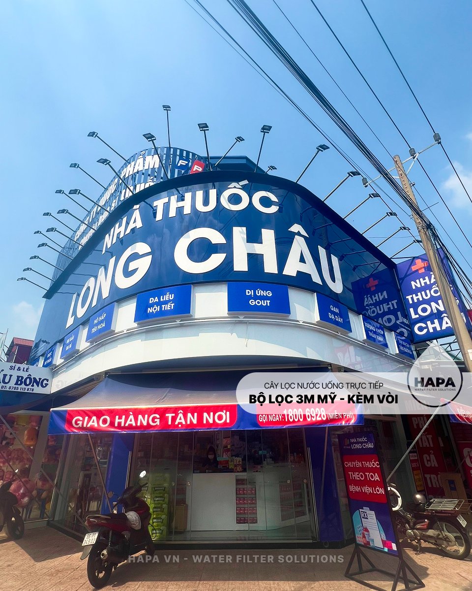 Lắp đặt Cây Lọc Nước Uống 3M BREW120-MS Không Dùng Điện - Bộ lọc nhập khẩu Mỹ tại chuỗi Nhà thuốc Long Châu FPT - 2