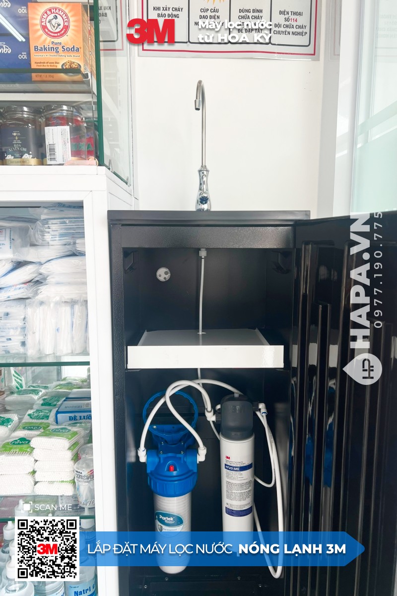 Hình ảnh thực tế Máy Lọc Nước Nóng Lạnh 3M BREW120-MS | 3M ICE140-S - 03