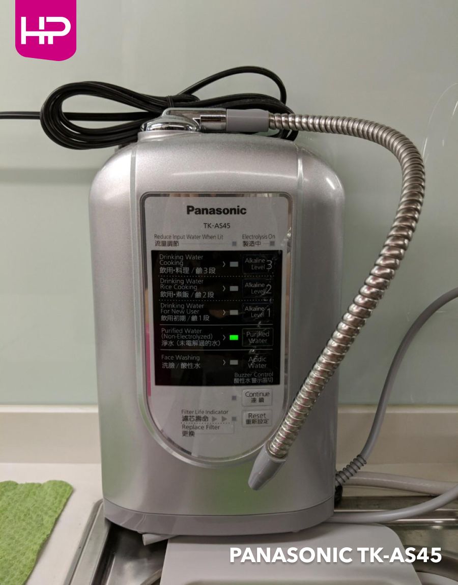 Hình ảnh lắp đặt thực tế Máy Điện Giải iON Kiềm PANASONIC TK-AS45 | Hapa.vn