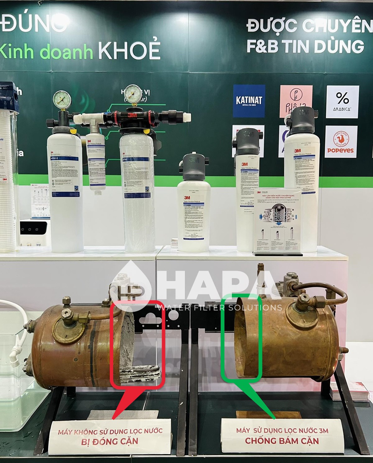 Tác hại của nước cứng đối với máy pha cà phê, và giải pháp Máy Lọc Nước 3M làm mềm nước, xử lý cặn canxi, magie... công nghệ RESIN CATION exchange - Mua tại shop HAPA