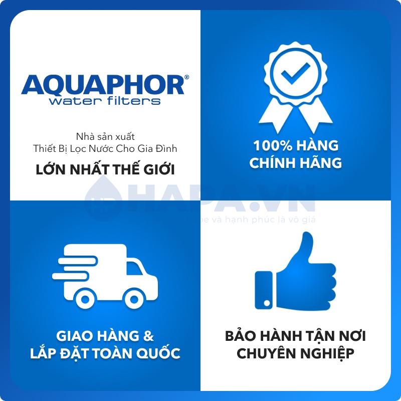 Mua Máy Lọc Nước AQUAPHOR CRYSTAL H Nano chính hãng, nhập khẩu Châu Âu, giá tốt tại HAPA - hapa.vn - Miễn phí vận chuyển và lắp đặt toàn quốc.