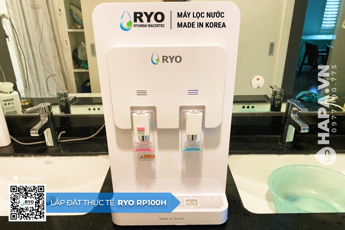 Thay Bộ 4 Lõi Lọc Nước RYO Hyundai RP100H (RP-100H) - Nhập Khẩu Hàn Quốc chính hãng tại HAPA VN - 3