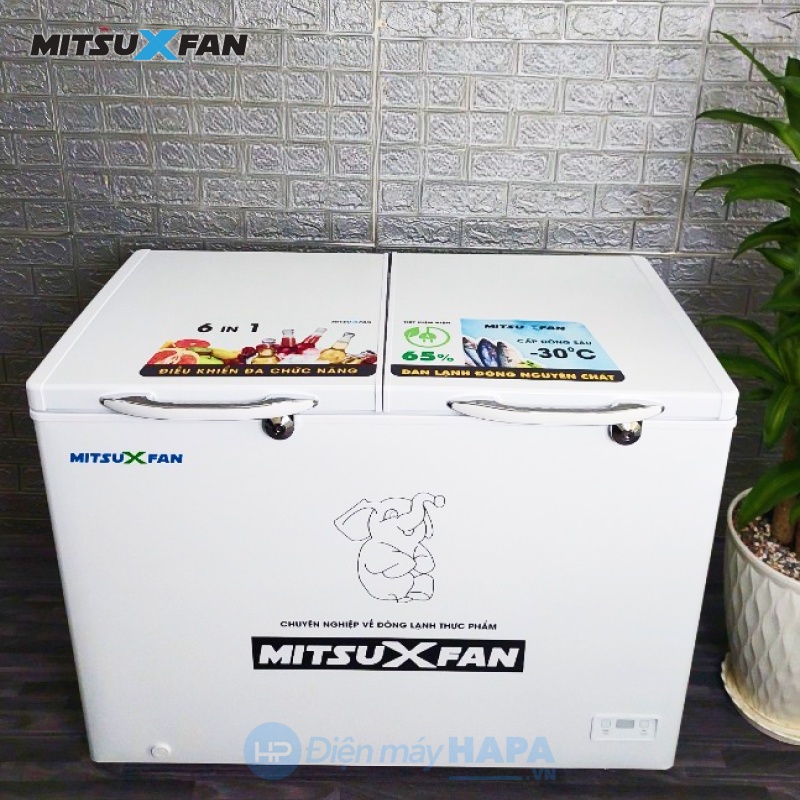 Tủ Đông 1 Ngăn MITSUXFAN MF1-4066WWEI 400 Lít Cao Cấp, Inverter Tiết Kiệm Điện