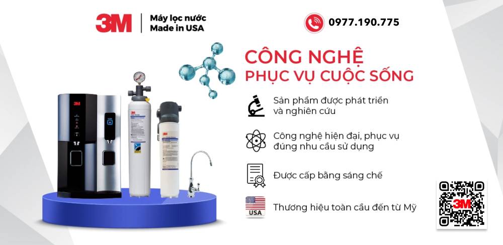 Máy Lọc Nước 3M Made in USA - 100% Hàng chính hãng và giá tốt - Mua ngay