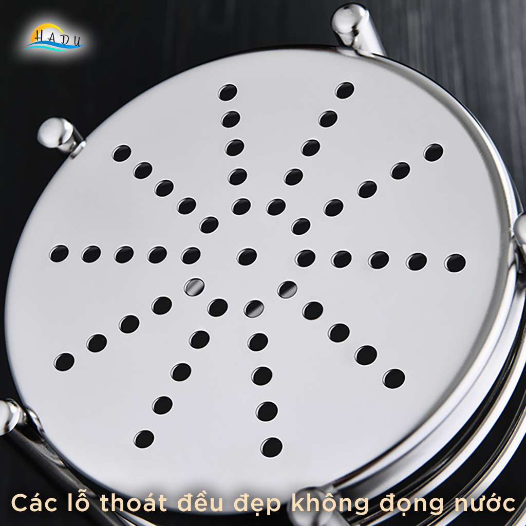 Ống Đựng Đũa Thìa Inox 304 SSGP, Thông Gió 360° Chống Mốc, Sức Chứa Lớn, Cao 15.5cm, Đạt Chất Lượng LFGB Đức