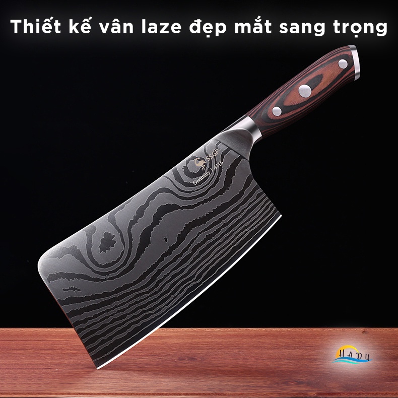 Dao Chặt Xương Cao Cấp Inox 304 – Sắc Bén, Bền Bỉ, Thiết Kế Sang Trọng Cho Nhà Bếp SSGP