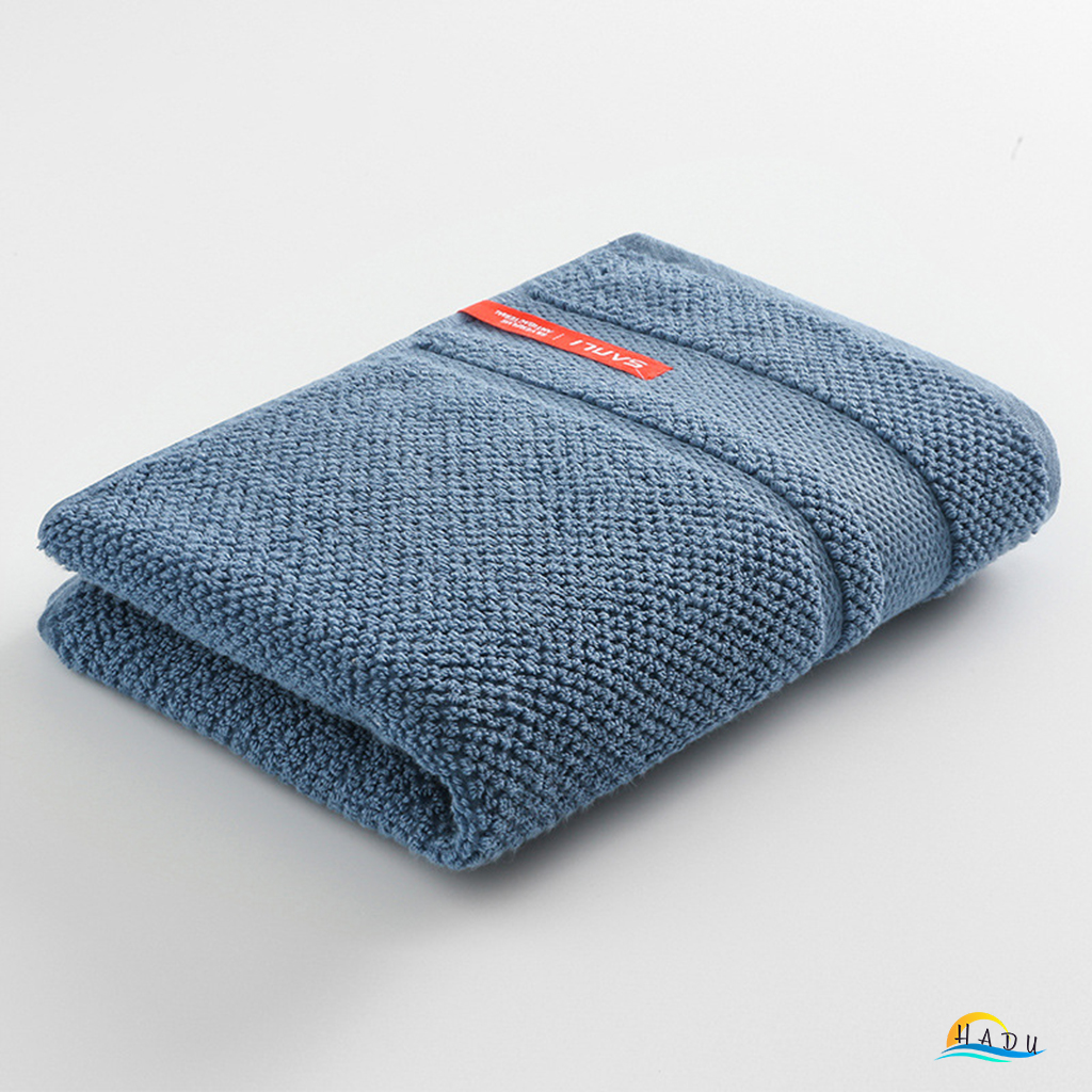 Khăn Mặt Cotton Sợi Tre HADU Kháng Khuẩn, Siêu Mềm Mại, Thấm Hút Tốt, 24x76cm, Nhiều Màu