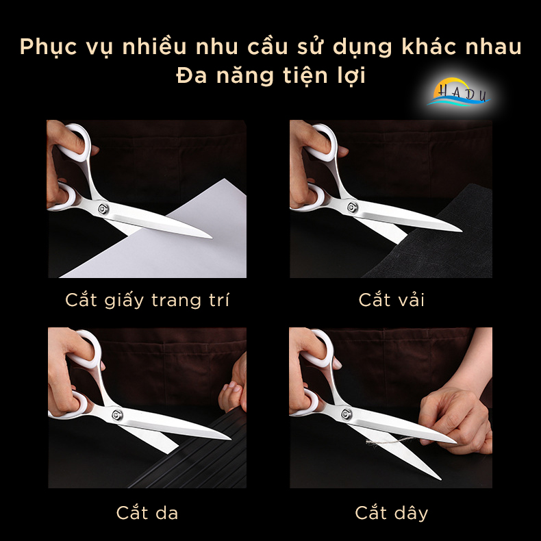 Kéo Cắt Vải Chuyên Nghiệp Cầm Tay Cao Cấp Đạt Chất Lượng Đức Dài 10ich SSGP