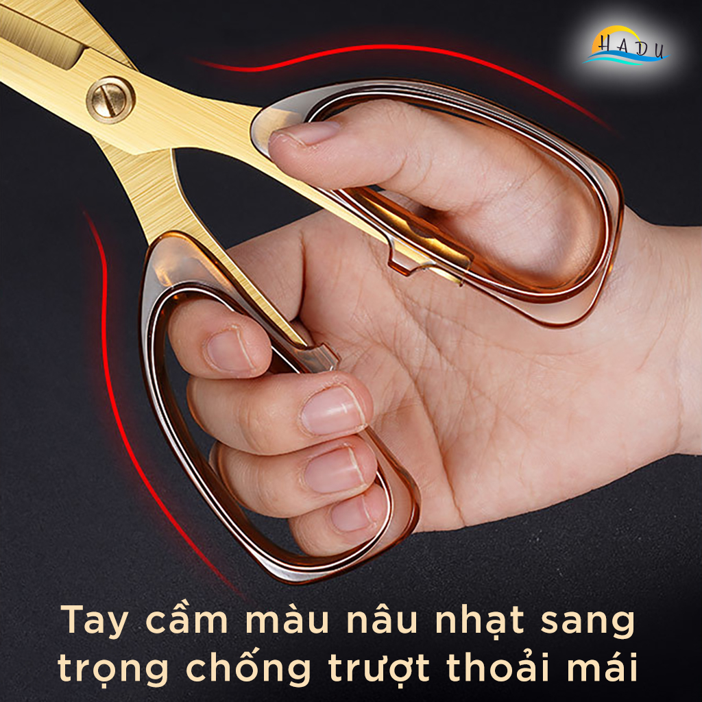 Kéo Văn Phòng Đa Năng Cao Cấp Không Dính Không Gỉ Đạt Chất Lượng Đức SSGP Hộp 2 Cái