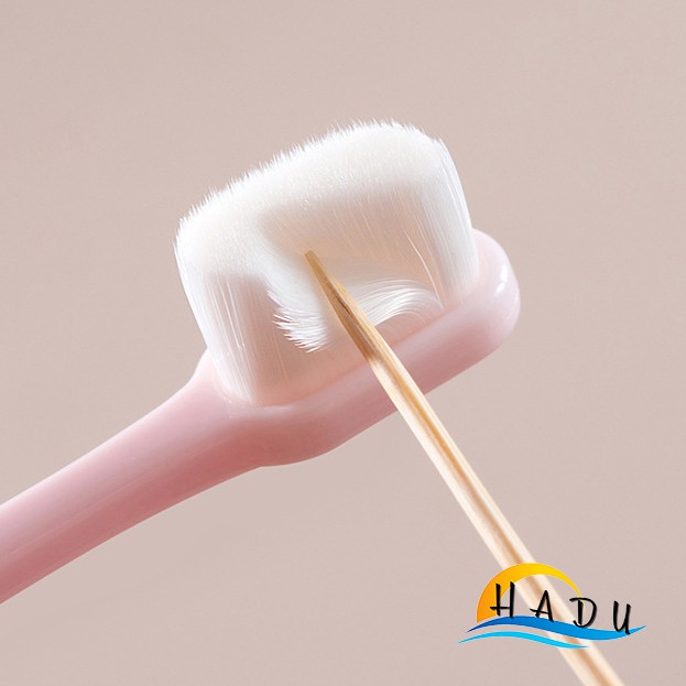 Bàn Chải Đánh Răng Lông Mềm Người Lớn Siêu Mịn Cao Cấp Micro Nano Nhật Bản HADU