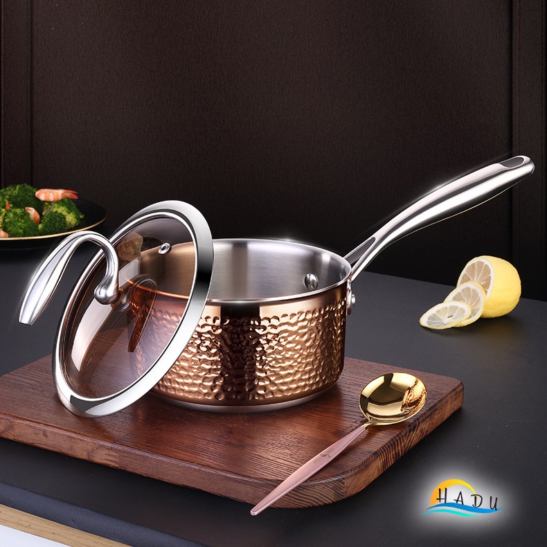 Nồi Inox Bếp Từ 304 3 Đáy Cao Cấp 16cm Đạt Chất Lượng Đức SSGP