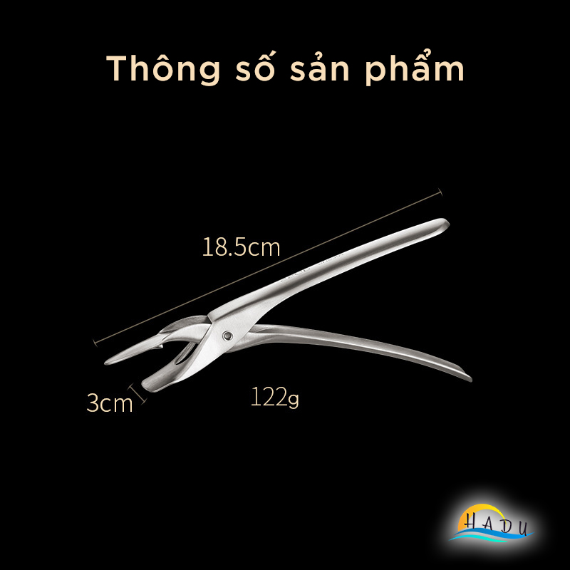Kẹp Gắp Đồ Nóng Inox 304 Cao Cấp Kháng Khuẩn Đạt Chất Lượng Đức SSGP