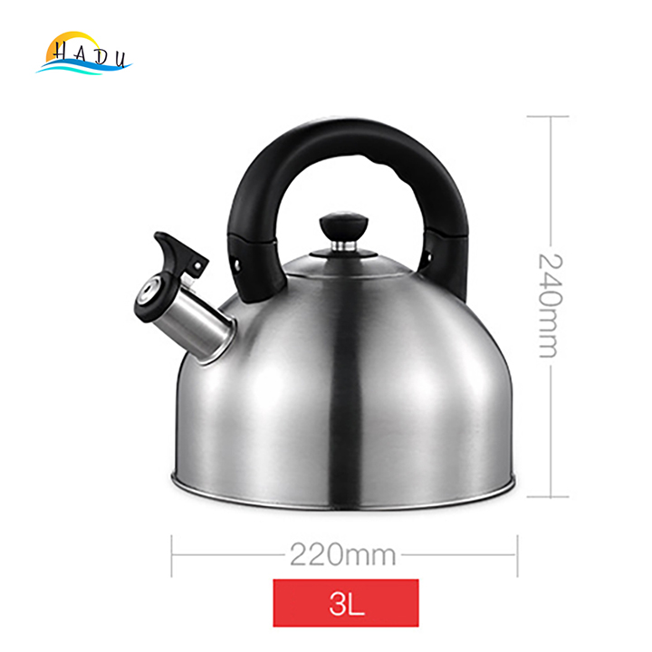 Ấm Đun Nước Bếp Từ Inox 304 CCKO 3L, Có Còi Báo Sôi, Đáy 5 Lớp, Nấu Nhanh