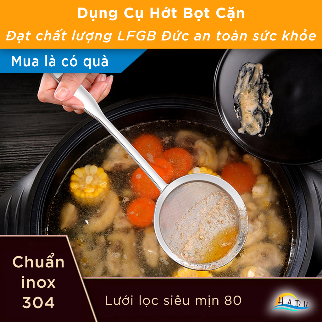 Rây Lọc Lưới Siêu Mịn Inox 304 SSGP, Đa Năng, Đạt Chất Lượng LFGB Đức