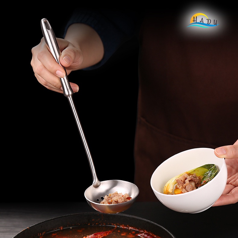 Muôi Múc Canh Lỗ Inox 304 Da Năng Cao Cấp Đạt Chất Lượng Đức SSGP