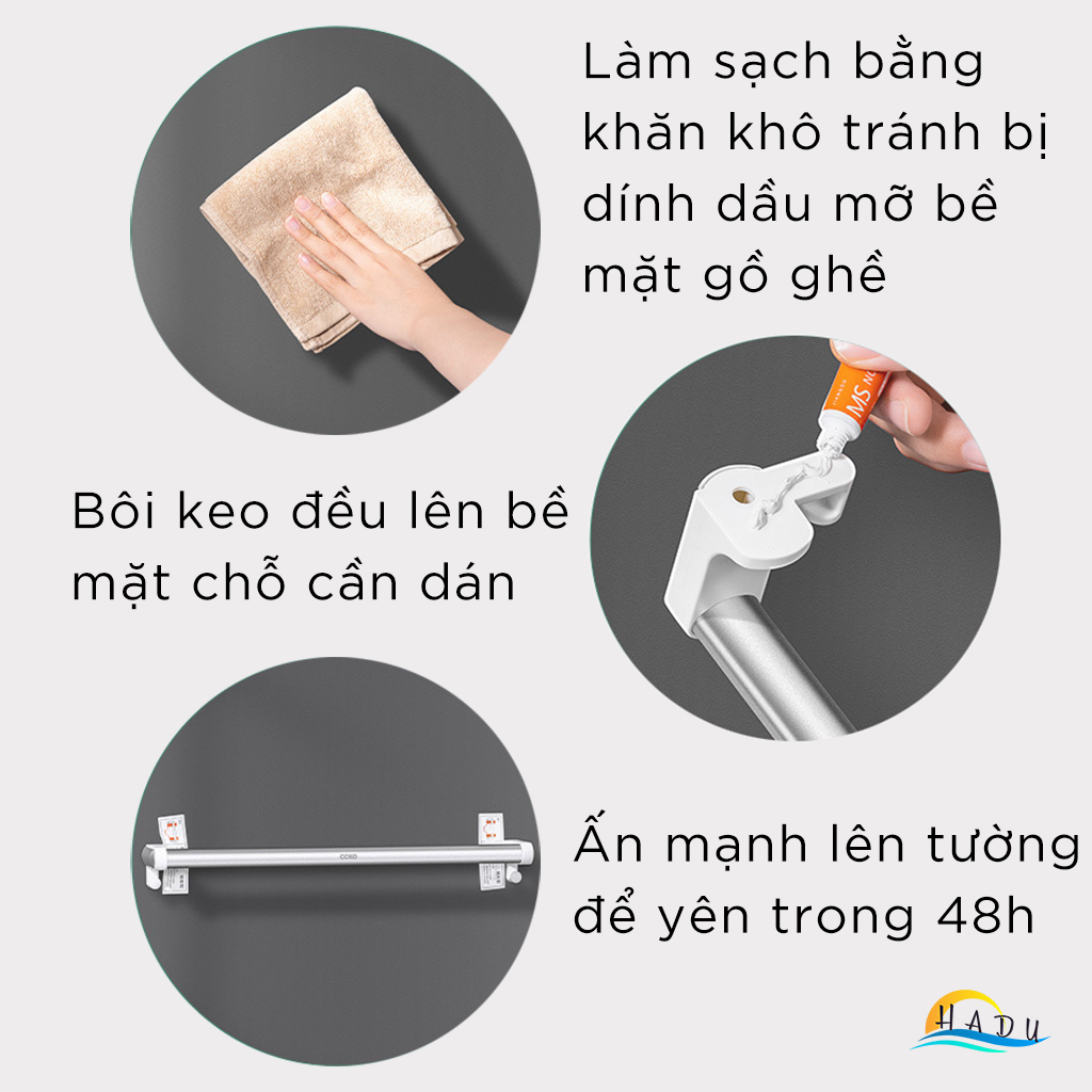 Giá Để Dép Dán Tường Hợp Kim Nhôm Cao Cấp, Tiết Kiệm Không Gian, Đa Năng, Thanh Lịch – Phù Hợp Nhà Tắm, Nhà Bếp CCKO