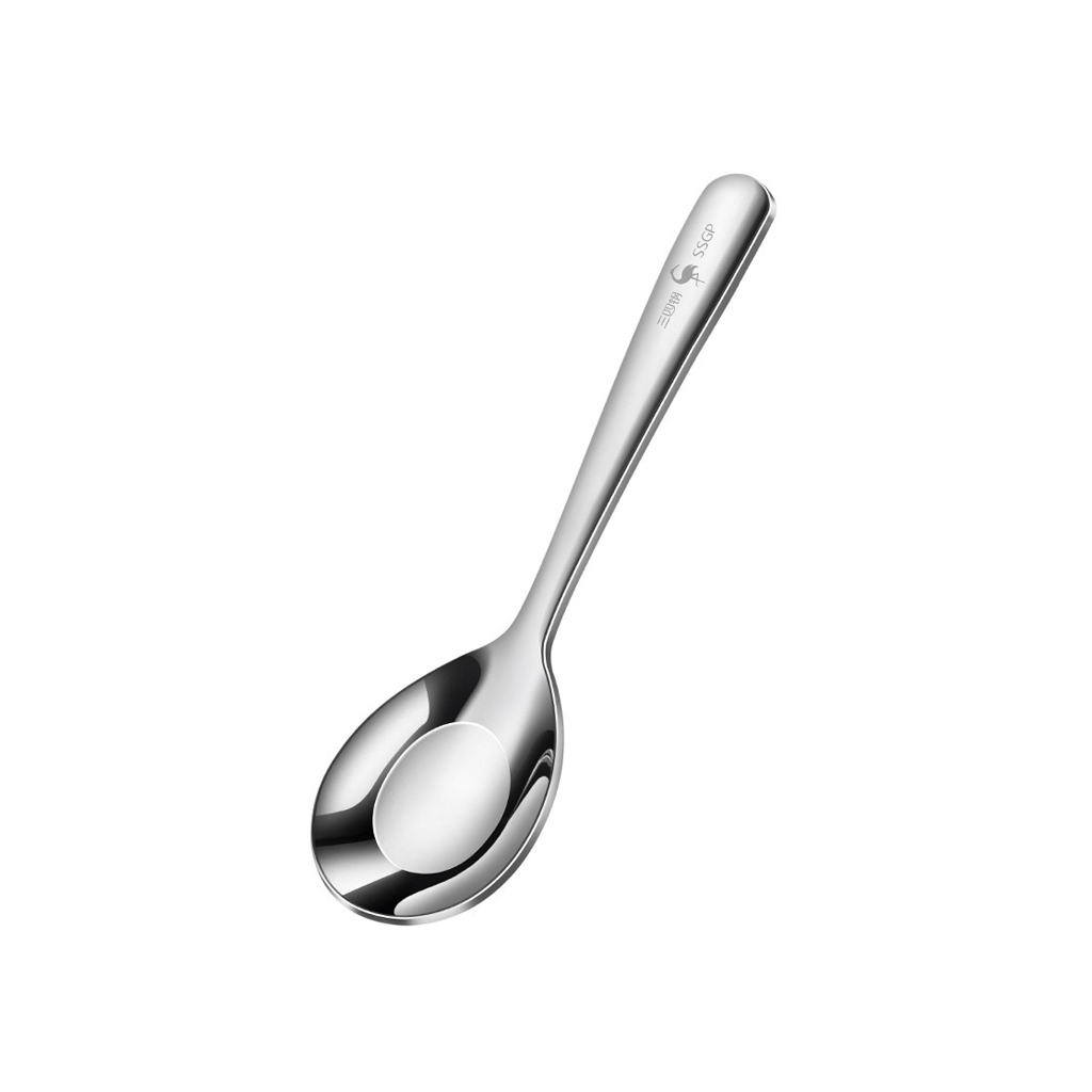 Thìa Muỗng Inox 316 Cao Cấp SSGP, Thìa Muỗng Ăn Cơm Phở Kháng Khuẩn Đạt Chất Lượng LFGB Đức