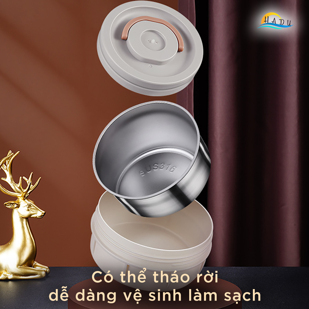 Hộp Cơm Giữ Nhiệt 10 Lớp SSGP, Lõi Inox 316L, Giữ Nóng 6 Giờ, Đạt Chất Lượng LFGB Đức