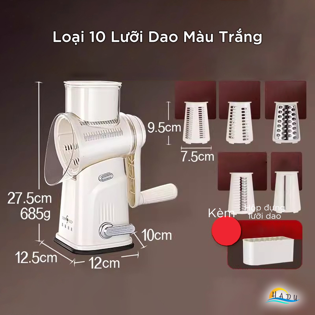 Bộ Nạo Bào Rau Quả Đa Năng Cao Cấp – Tay Cầm êm Ái, Lưỡi Dao Linh Hoạt, Đạt Tiêu Chuẩn LFGB Đức SSGP