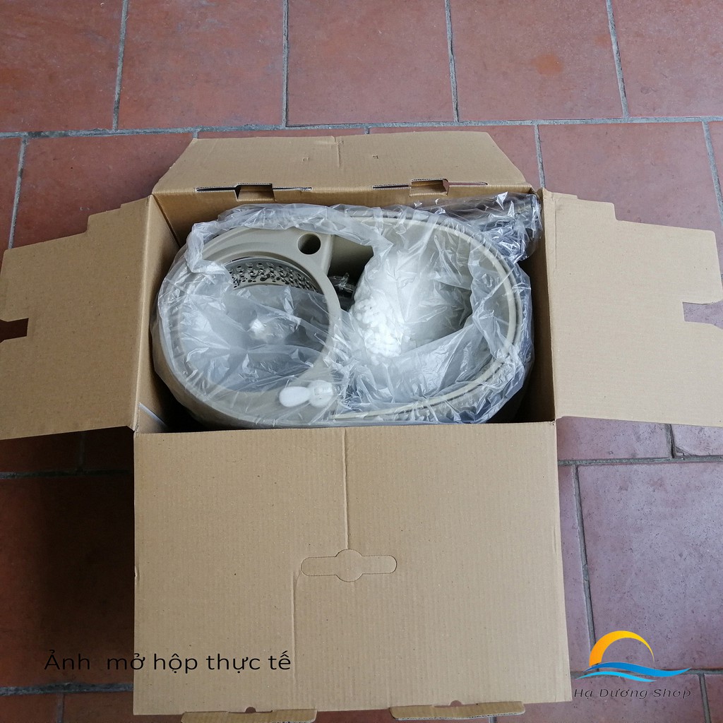 Bộ Lau Nhà Thông Minh 360 Độ Tự Vắt Thái Lan LK Elephant Mop Cao Cấp HADU