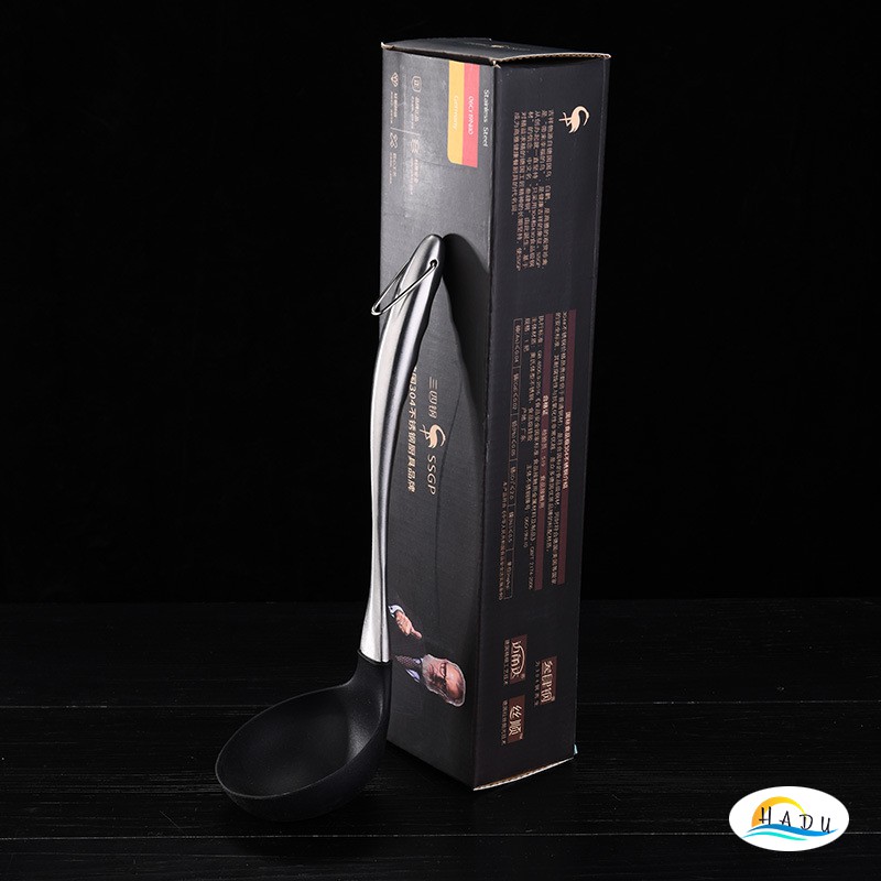 Dụng Cụ Nấu Ăn SSGP, Đầu Silicone, Cán Inox 304, An Toàn Cho Chảo Chống Dính, Đạt Chất Lượng LFGB Đức