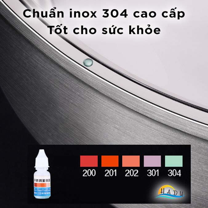 Tô Inox Cách Nhiệt 304 2 Lớp Kiểu Hàn Quốc Đạt Chất Lượng Đức SSGP