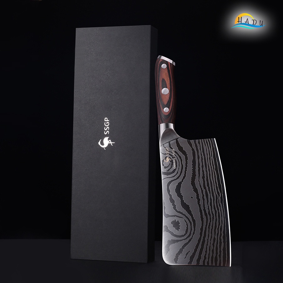 Dao Chặt Xương Cao Cấp Inox 304 – Sắc Bén, Bền Bỉ, Thiết Kế Sang Trọng Cho Nhà Bếp SSGP
