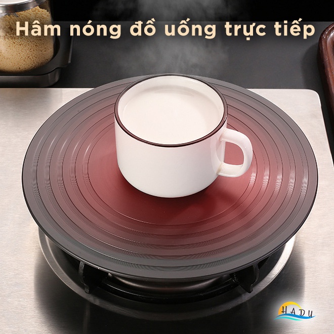 Đĩa Chuyển Nhiệt Hợp Kim Nhôm Cao Cấp 24cm – Dùng Cho Bếp Gas, Tiết Kiệm Năng Lượng, An Toàn Sức Khỏe SSGP
