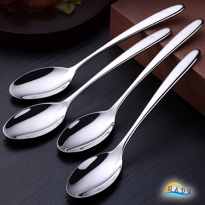 [2 Cái] Thìa Ăn Chính Inox 316L SSGP, Đúc Nguyên Khối, Kháng Khuẩn, Sang Trọng, Dài 20.5cm, Đạt Chất Lượng LFGB Đức