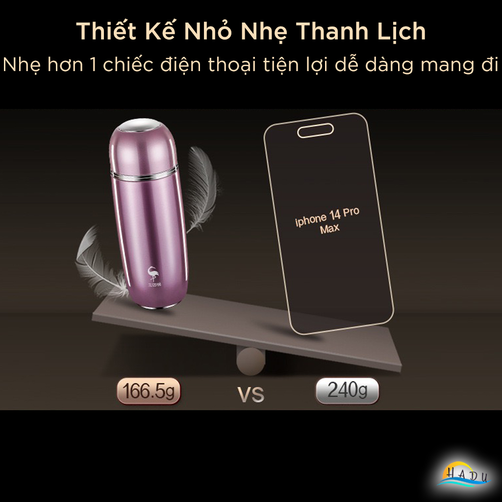 Bình Giữ Nhiệt Mini Inox 316 Cao Cấp 170ml – Thiết Kế Nhỏ Gọn, Giữ Nhiệt Lâu, Chống Rò Rỉ, Tiện Lợi Mang Đi SSGP