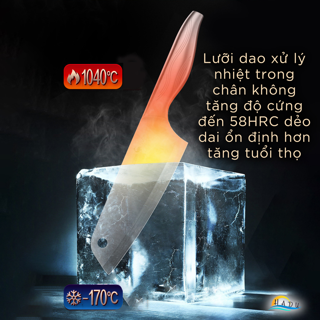 Dao Làm Bếp Cao Cấp Đa Năng Kiểu Nhật Bản Đạt Chất Lượng Đức SSGP