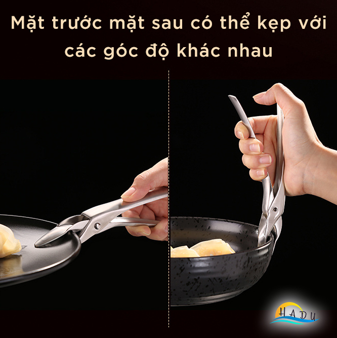 Kẹp Gắp Đồ Nóng Inox 304 Cao Cấp Kháng Khuẩn Đạt Chất Lượng Đức SSGP