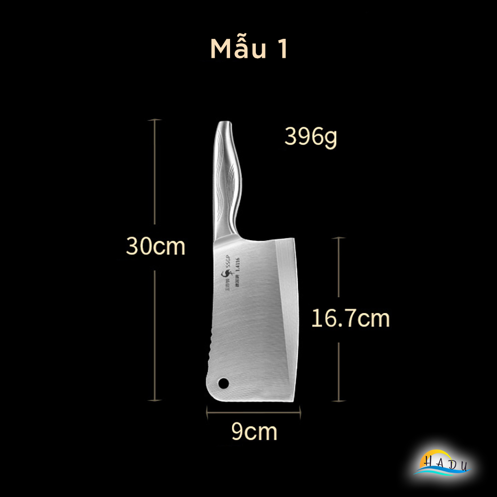 Dao Chặt Xương Thịt Gà Kiểu Nhật Bản Cao Cấp Đạt Chất Lượng Đức SSGP