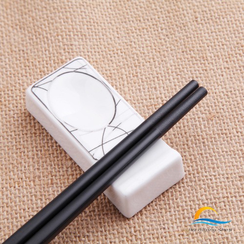 Bộ 10 Đôi Đũa Sợi Thủy Tinh HADU, Họa Tiết Vân Đá Cẩm Thạch, Chống Trơn, Chịu Nhiệt, Dài 27cm