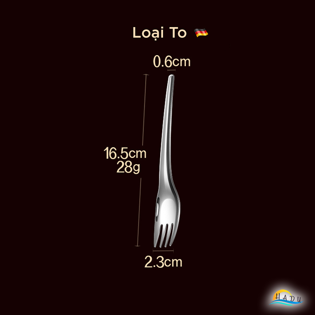 Dĩa Ăn Bánh Trái Cây SSGP, Inox 316L, Bo Tròn, Đạt Chất Lượng LFGB Đức