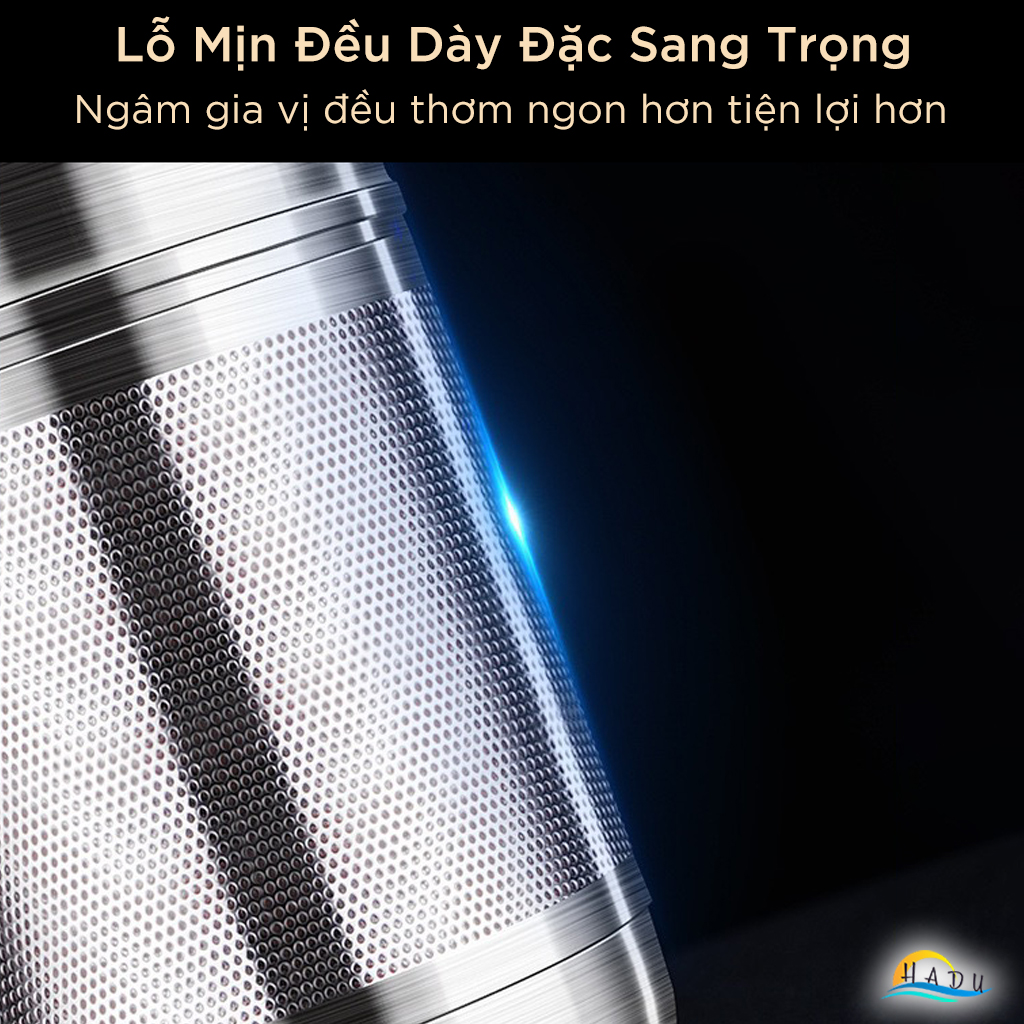 Dụng Cụ Lọc Gia Vị và Trà SSGP, Inox 316L, Nắp Xoáy, Kèm Móc Treo, Đạt Chất Lượng LFGB Đức