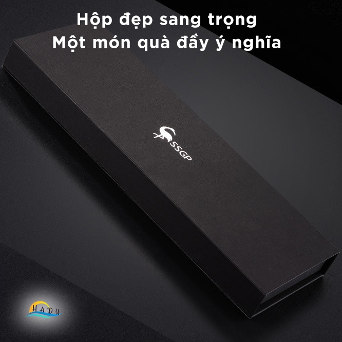 Bộ Dao Nhà Bếp Cao Cấp Inox Nhập Khẩu Đức – Độ Cứng 56HRC, Sắc Bén, Tay Cầm Gỗ Sang Trọng SSGP