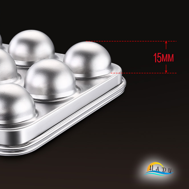 Khay Làm Đá Tròn Nhỏ 18 Viên Có Nắp Đậy Cao Cấp Inox 304 Đạt Chất Lượng Đức SSGP