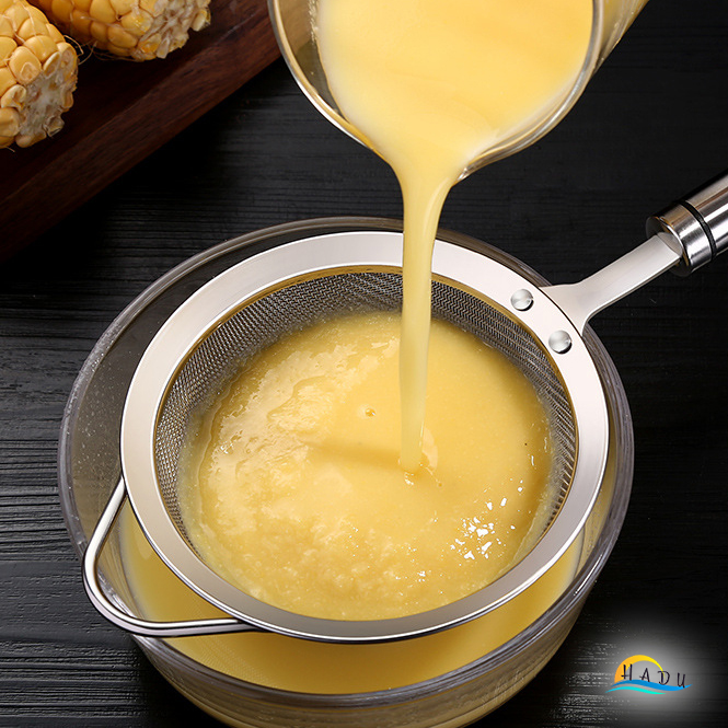 Rây Lọc Cháo Cho Bé Lưới Siêu Mịn SSGP, Inox 304, Lọc Bột, Đạt Chất Lượng LFGB Đức