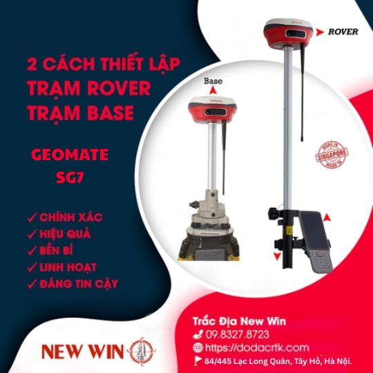 Máy RTK Geomate SG7