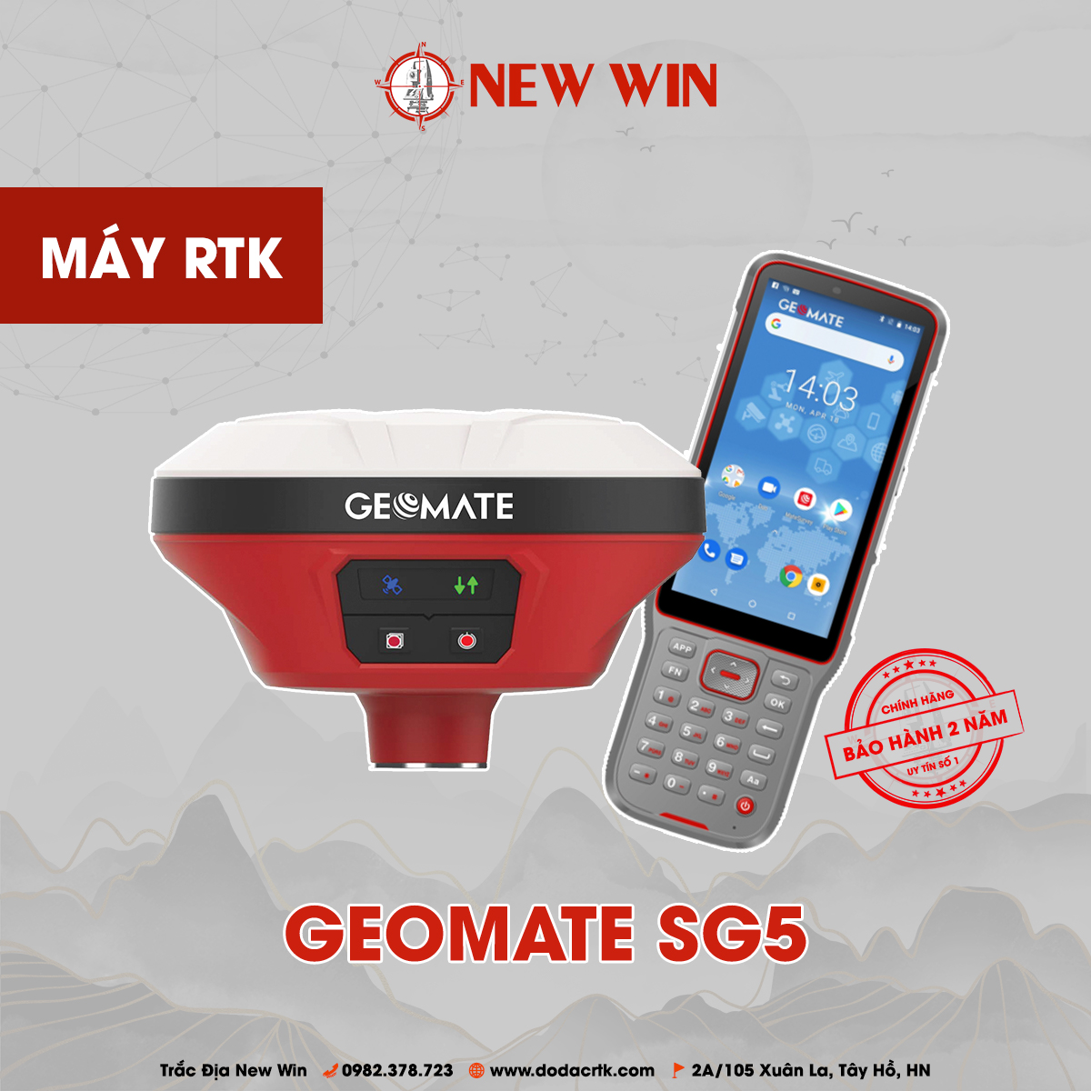 Máy RTK Geomate SG5