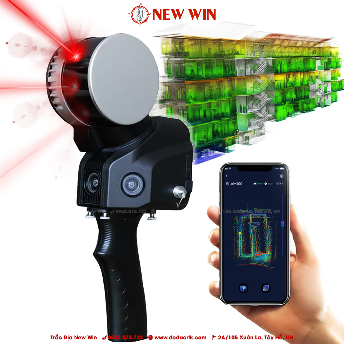 Máy quét lidar 3D Feima SLAM100