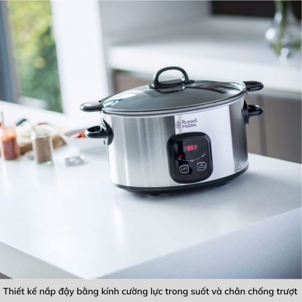 Nồi Nấu Chậm Russell Hobbs Maxi Cook 22750-56 200W 6L