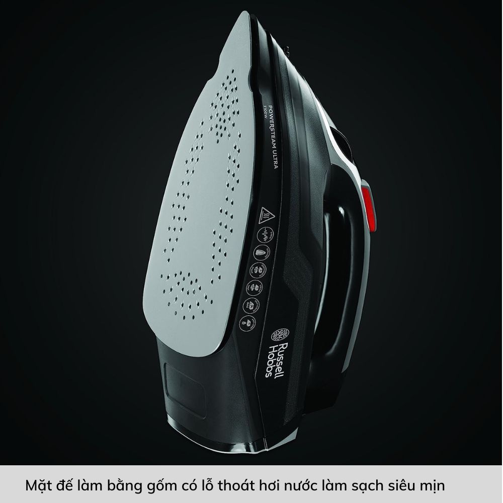 Bàn Là Russell Hobbs Powersteam Ultra 20630-56 3100W Ngăn Chứa Nước 350ml Màu Đen