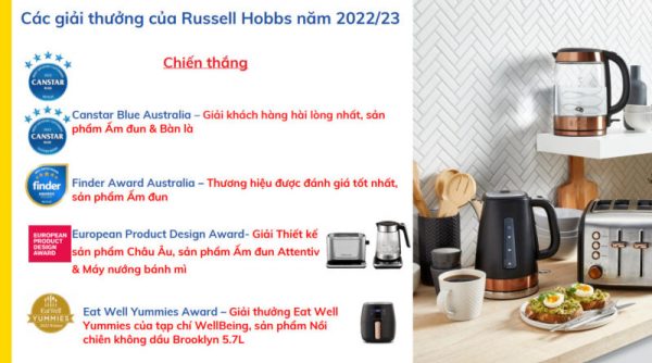 Nồi Nấu Chậm Russell Hobbs Maxi Cook 22750-56 200W 6L