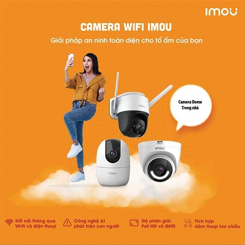 Tốp camera Wifi Imou chính hãng đang bán chạy nhất 2023