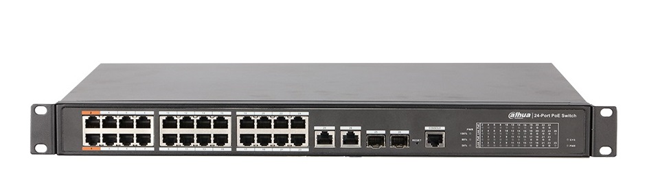 24 port 10/100Mbps PoE Switch DAHUA PFS4226-24ET-240
