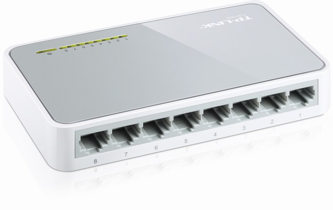 Switch TP-LINK TL-SF1008D 8-Port 10/100Mbps